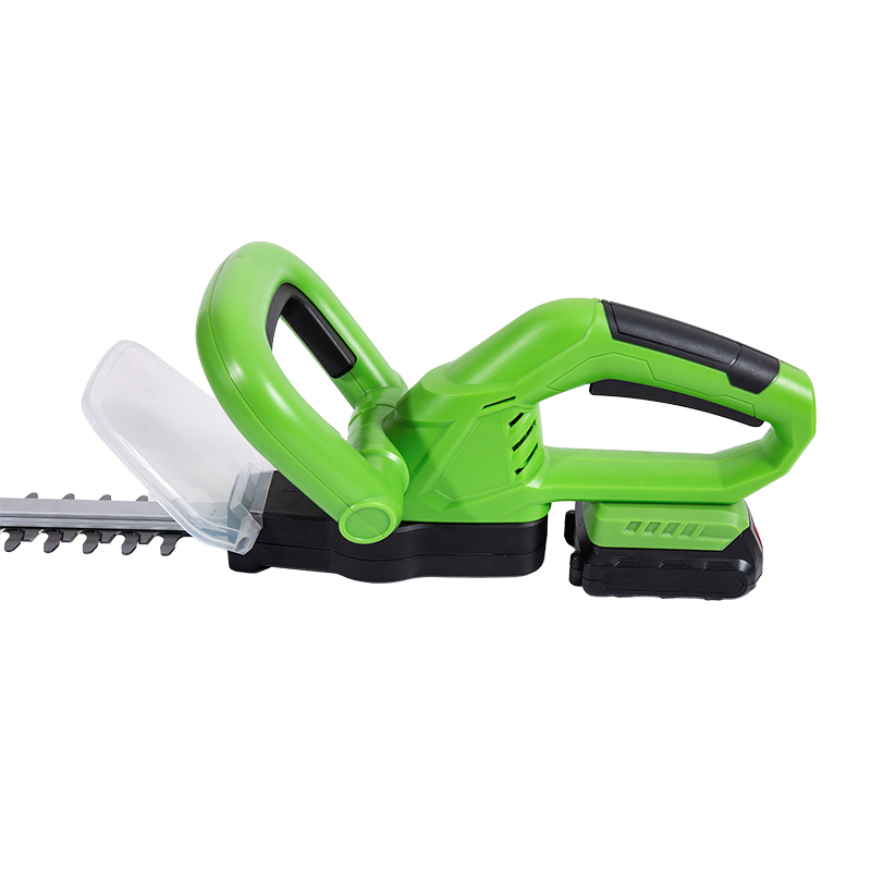 HT2301 Çift Etkili Çelik Bıçaklar 20V Pil Gücü Akülü Çit Budama Makineleri